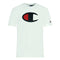 Champion Large Logo White T Shirt 214405 WW001